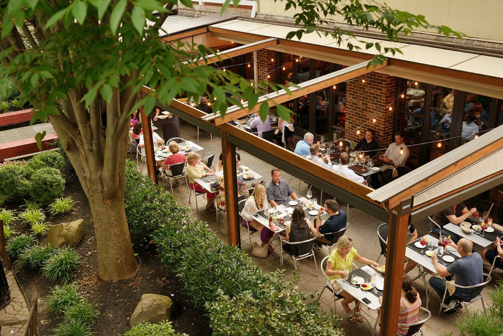 Mediterra · The outdoor patio